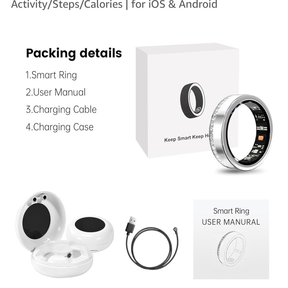 Advanced Silver Smart Ring - Picture 3 of 6